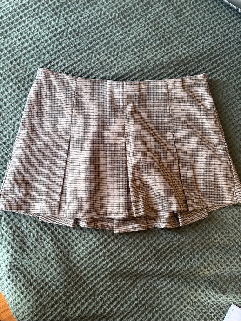 Houndstooth Mini Skort